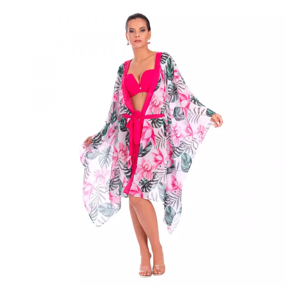Lavel Kimono N18 Plażowe Kolorowy