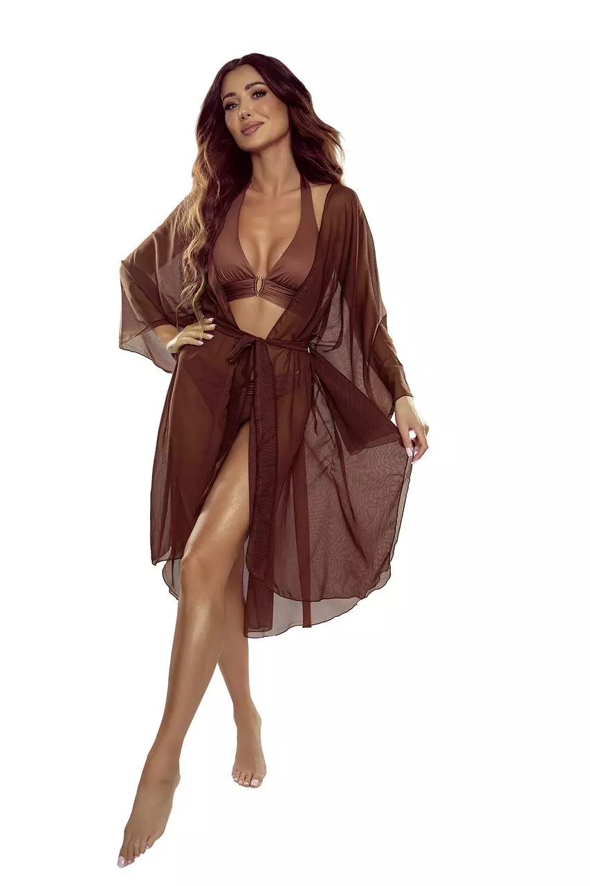 Gabbiano Kimono G W Brązowy