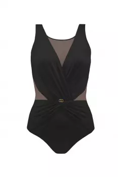 Self S1006V Fashion 7 Kostium Kąpielowy Jednoczęściowy Czarny