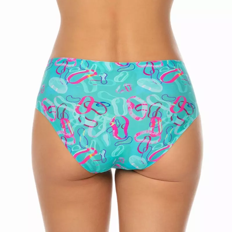 Paloma Pink Ocean Majtki Figi Classic Kolorowy