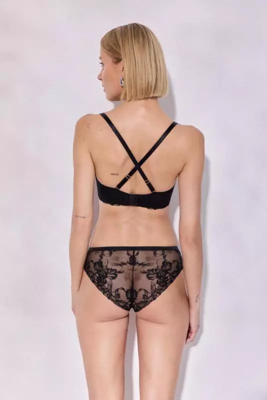 Alles Sublime Biustonosz Super Push Up Czarny